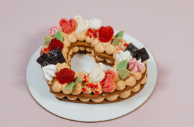 Торт Медовое Сердце 