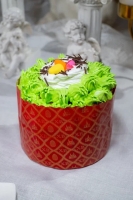 Маленький кулич творожный  бездрожжевой   